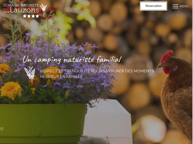 Domaine naturiste des lauzons