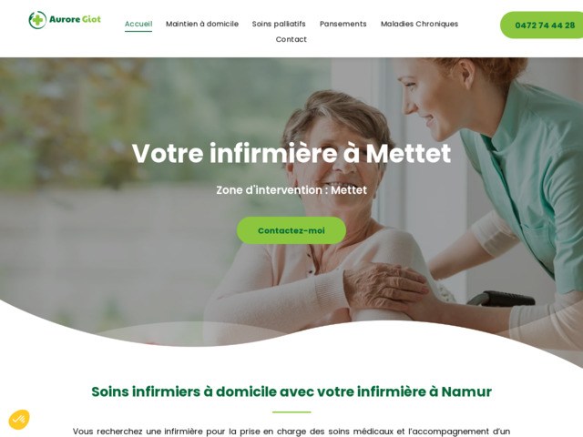 Votre infirmière à domicile à namur