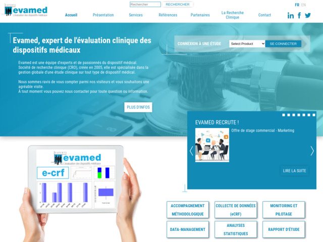Evamed - Expert des études cliniques et les dispositifs médicaux