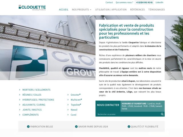Votre expert en mortier de scellement