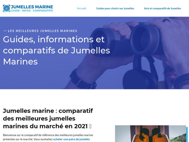 Guides des meilleures jumelles marine