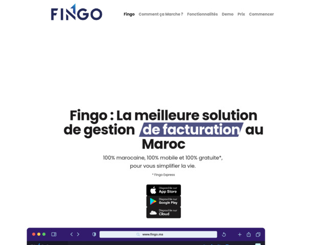Fingo : logiciel facturation au Maroc
