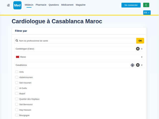 Cardiologue Casablanca