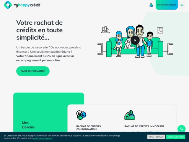 Votre rachat de crédits en toute simplicité..
