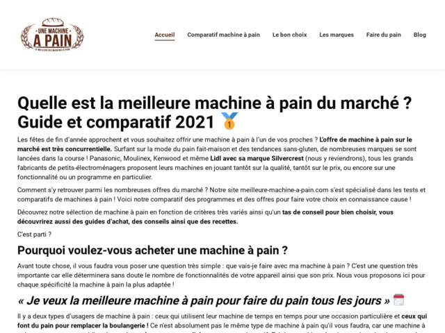 Guides des meilleures machines à pain