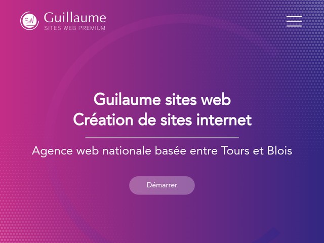 Guillaume sites web, agence web de cration de sites internet base  tours