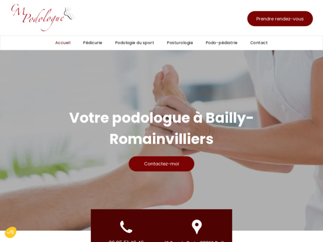 Séance de pédicure à Bailly-Romainvilliers