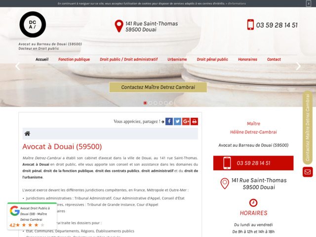 Compétences d'avocat en droit pénal à Douai