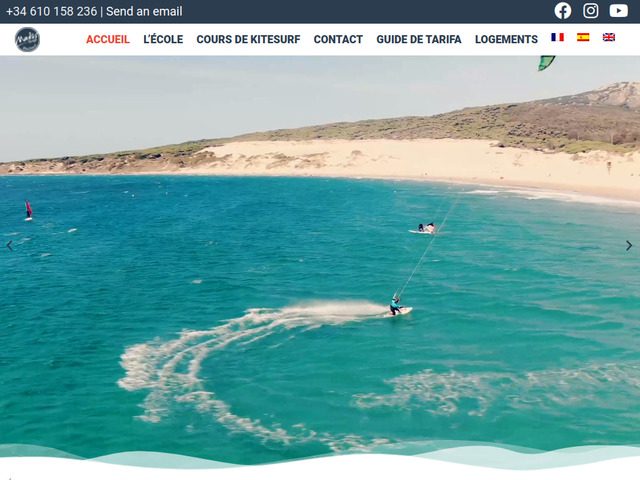 Matos tarifa - école de kitesurf et de sports nautiques à tarifa en espagne