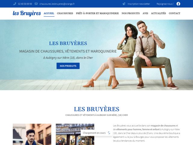 Les Bruyres, chaussures et vtements  Aubigny-sur-Nre (18)