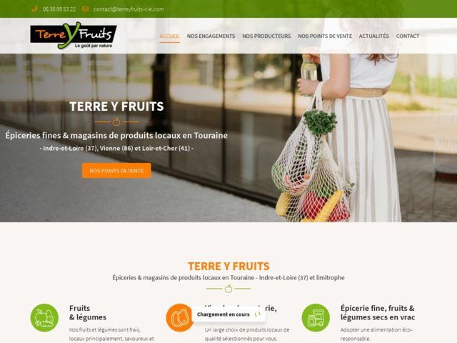 Terre y Fruits : magasin de fruits, lgumes et produits locaux en Touraine