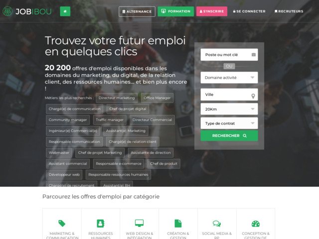 Offres d'emploi en référencement