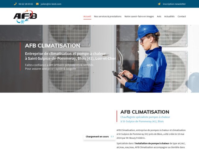 Afb climatisation : pompe à chaleur saint-sulpice-de-pommeray 41