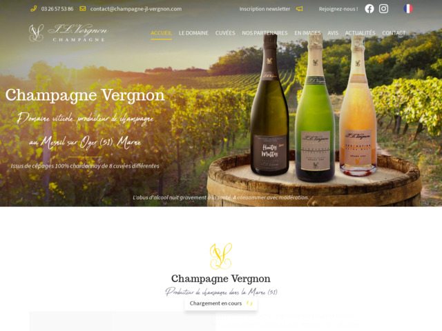 J.L. Vergnon, domaine viticole au Mesnil-sur-Oger (51)