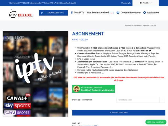 Smart iptv france