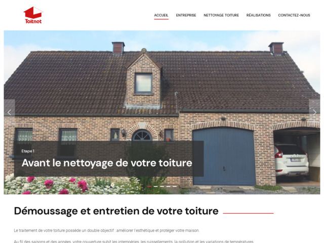 Démoussage et entretien de toiture en belgique avec toitnet