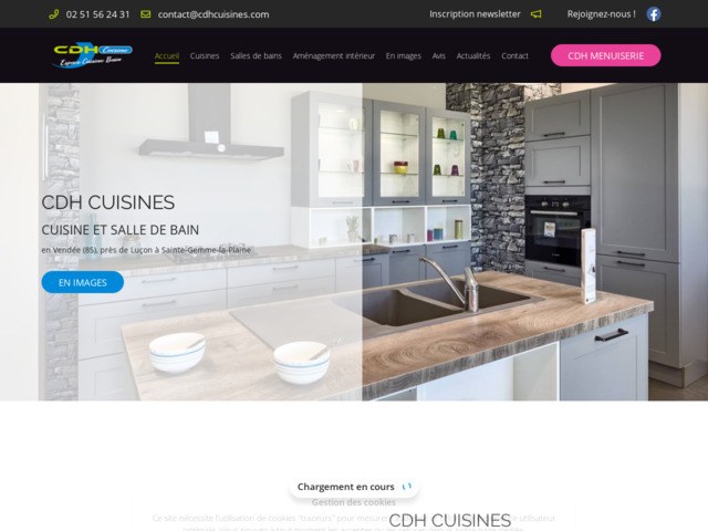 Cdh cuisines : spécialiste cuisine et salle de bain vendée (85)