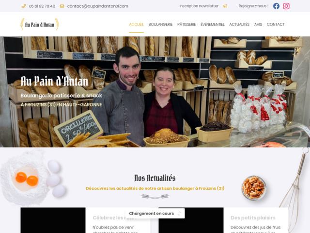 Au pain d'antan : boulangerie à frouzins (31) en haute-garone