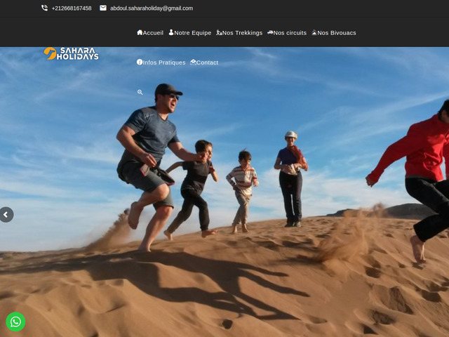 Randonnées chamelieres dans le désert marocain