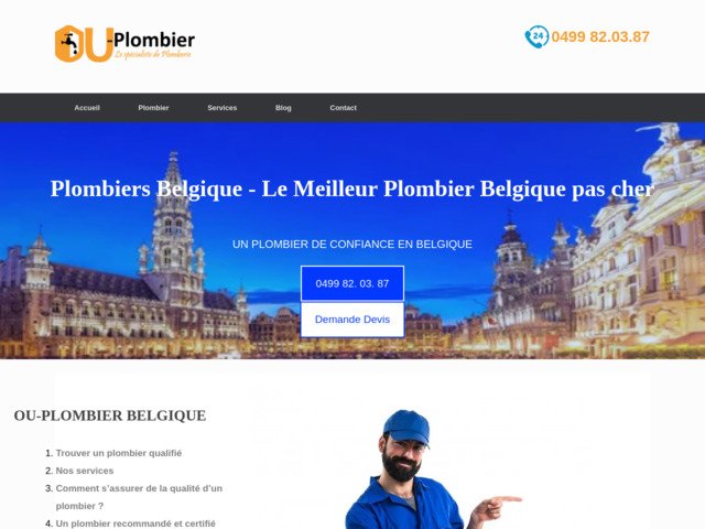 Plombier bruxelles