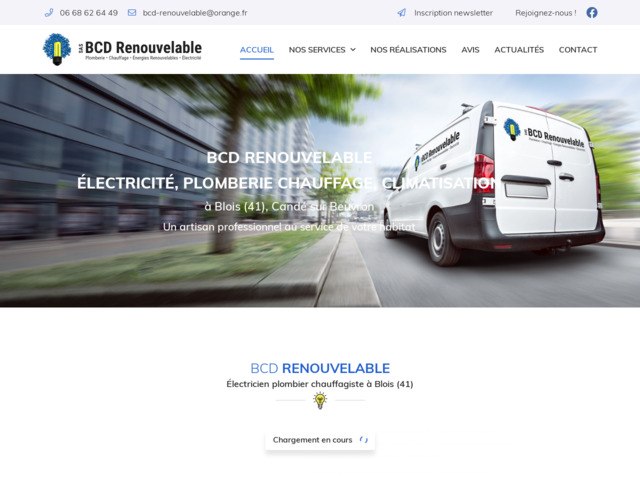 BCD Renouvelable : Plomberie, électricité et chauffage Blois 41