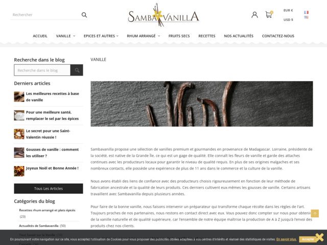 Samba vanilla