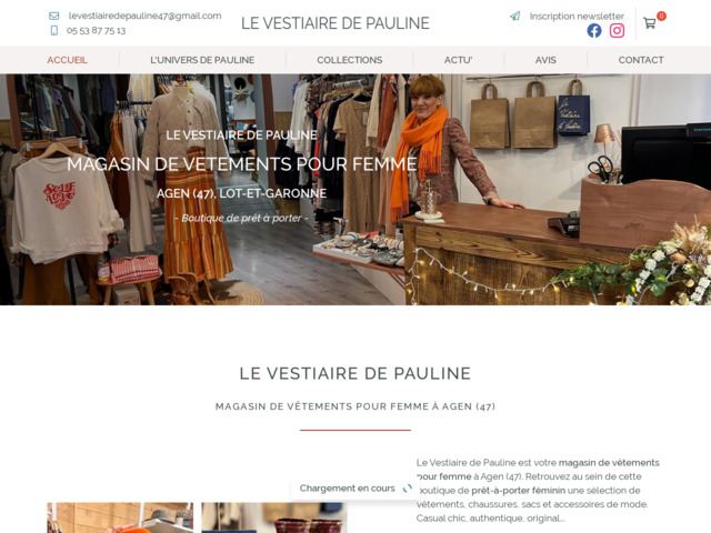 Vestiaire de Pauline, magasin de vêtements pour femme à Agen (47)