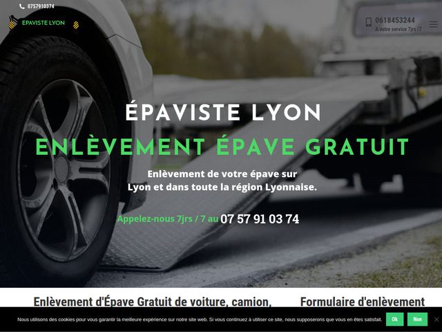 Epaviste lyon | enlèvement d'épave gratuit