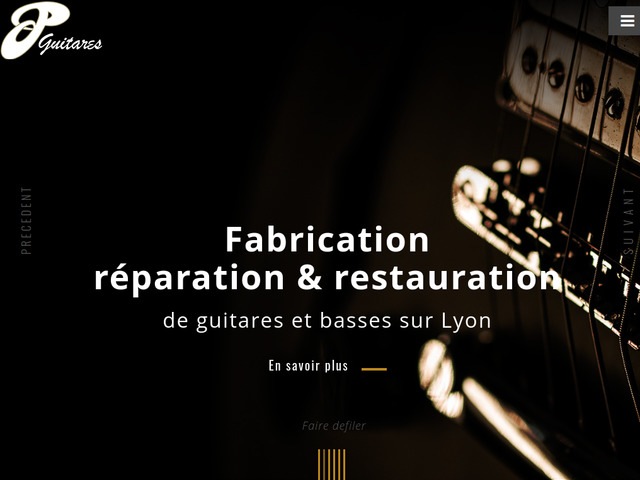 Luthier guitare et basse : OP Guitares