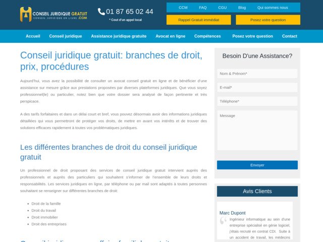 Découvrir les branches de droits pour un conseil juridique gratuit