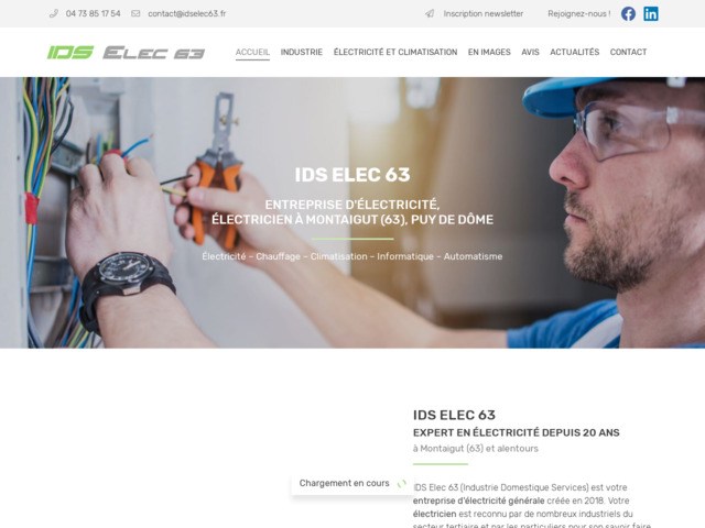 Electricien ids elec 63