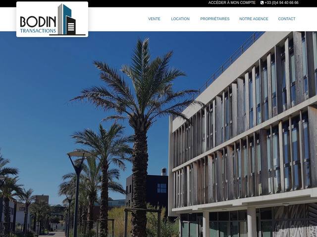 Immobilier professionnel Fréjus - Bodin Transactions