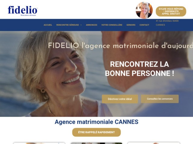 Fidelio cannes agence matrimoniale d'aujourd'hui