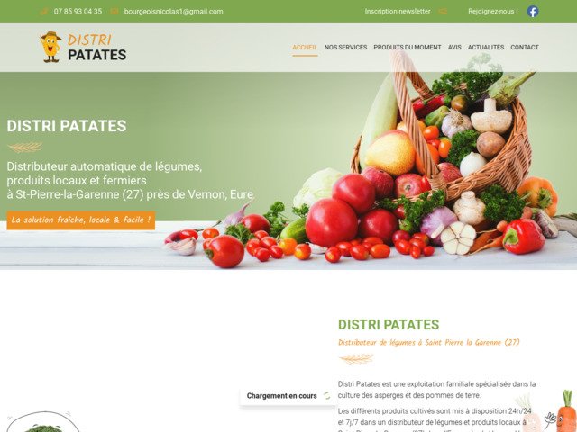 Distri patates : vente directe produits locaux eure (27)