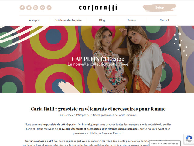 Grossiste d'accessoires femmes : carla raffi