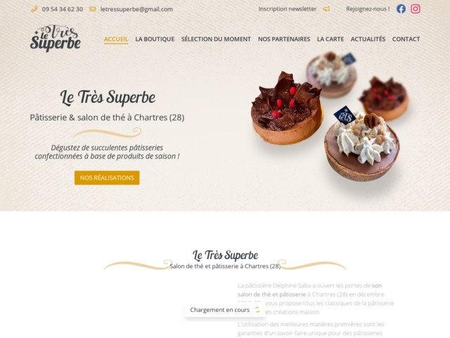 Le très superbe, salon de thé et pâtisserie à chartres 28