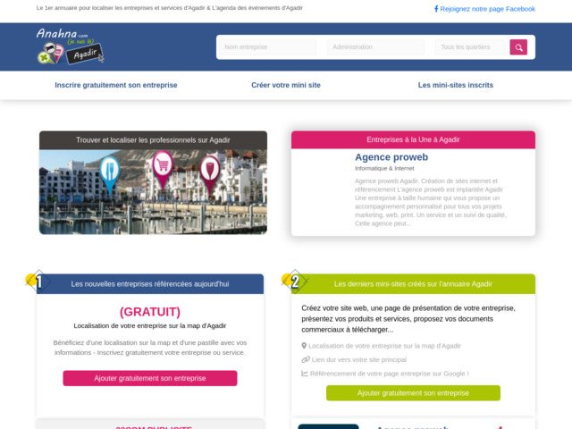 Annuaire agadir maroc
