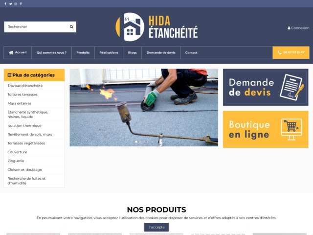 Hida étanchéité Maroc