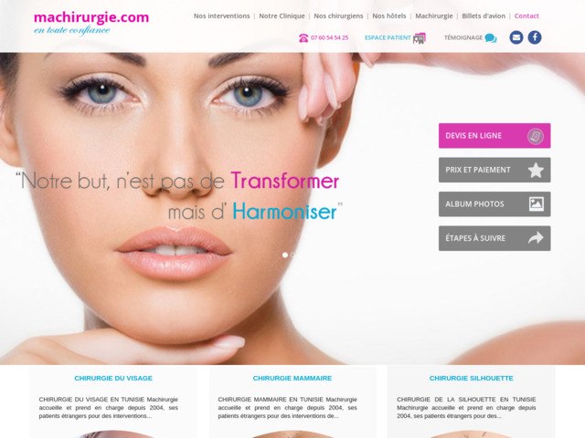 Chirurgie esthétique Tunisie
