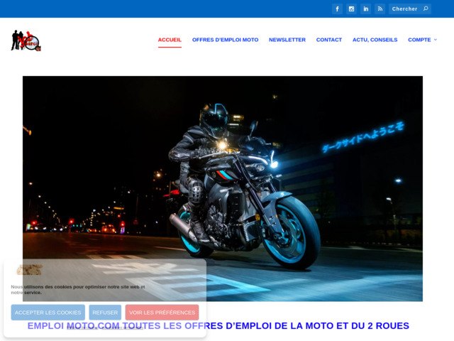 Emploi-moto les offres d'emploi de la moto et du deux roues