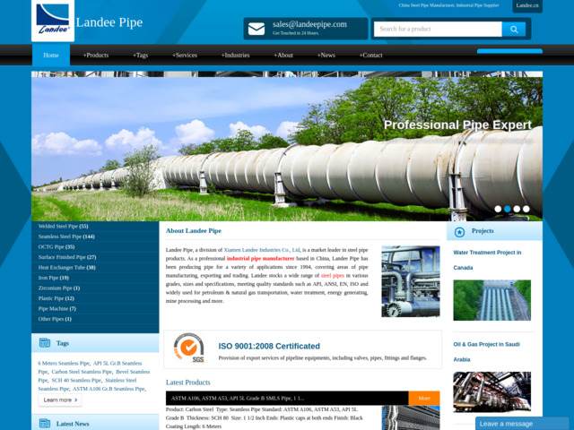 Landee steel pipe manufacturer co., ltd