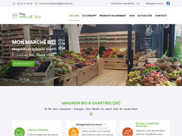 Mon March Bio, picerie bio  Chartres (28)