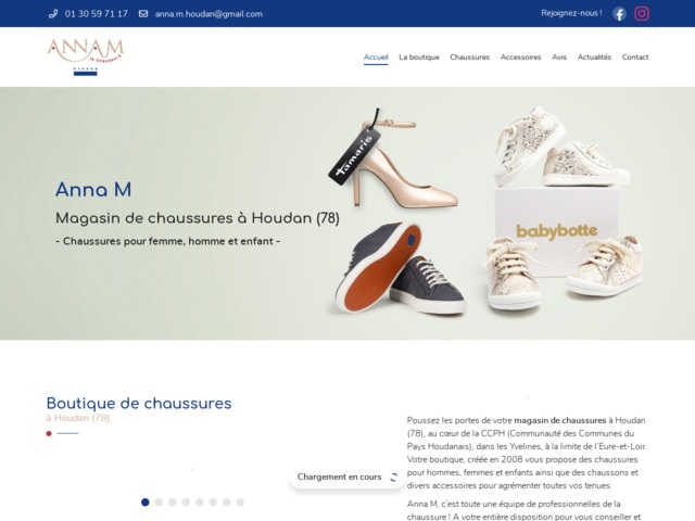 Anna M, votre boutique de chaussure à Houdan (78)