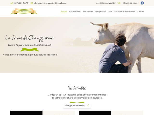 Ferme de Champgarnier : vente  la ferme Mesnil-Saint-Denis 78