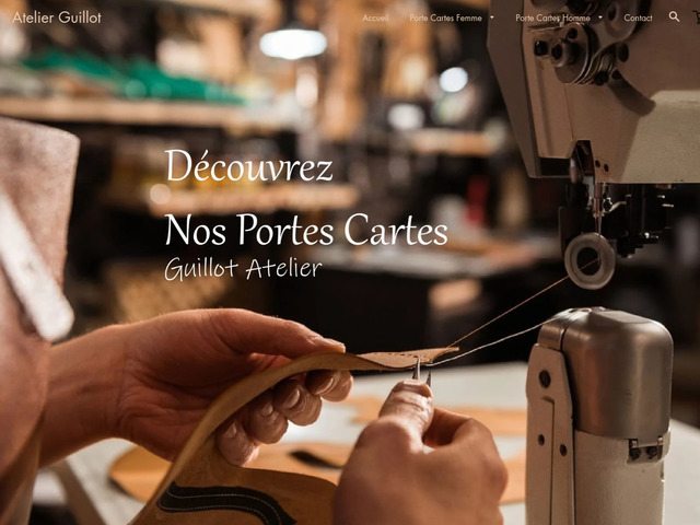 Porte-cartes homme et femme | Atelier Guillot