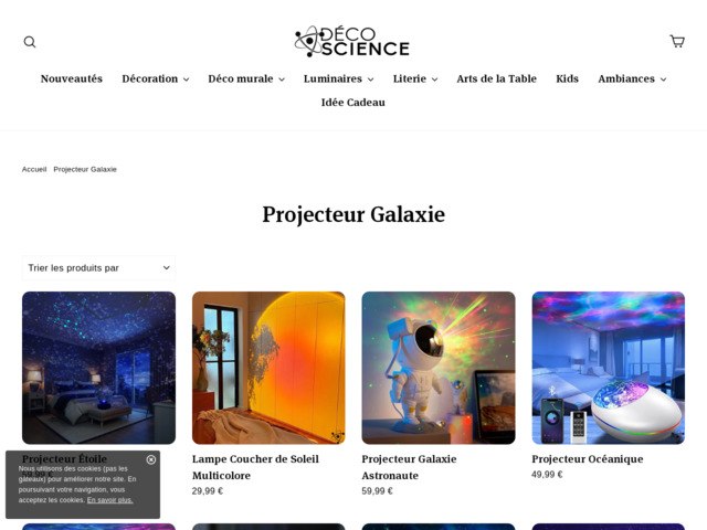 Projecteur galaxie | Dco Science