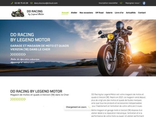 DD Racing : garage et magasin de moto  Vierzon (18)