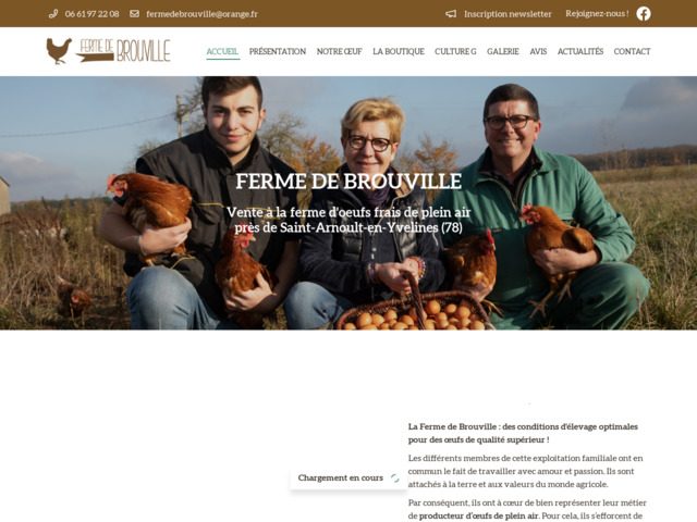 Ferme de Brouville: produits locaux, fermiers, Saint Arnoult en Yvelines 78