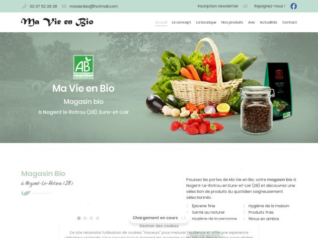 Ma vie en bio : boutique et épicerie bio à Nogent-le-Rotrou (28)
