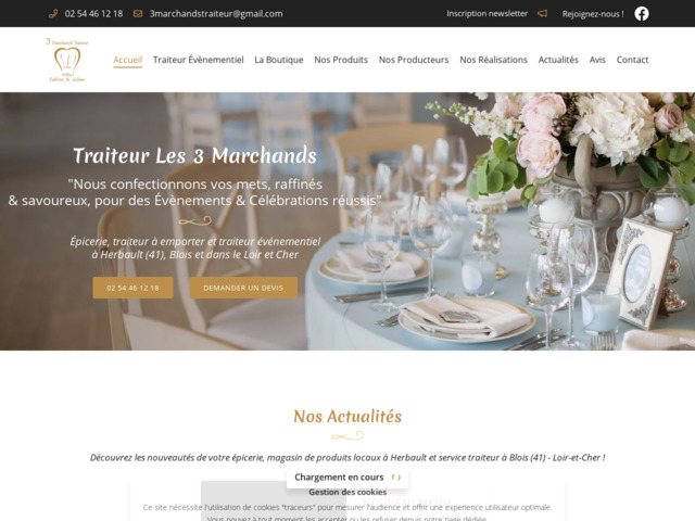 3 Marchands : picerie, produits locaux et traiteur  Herbault 41, Blois